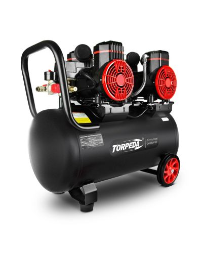 Kompressor ölfrei 2,9 kW Torpeda 50 L