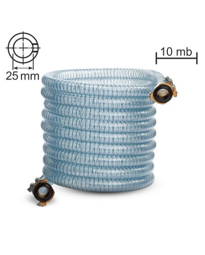 Schlauch 25 mm 10 MB Kupplung