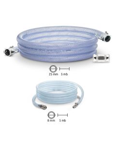 Erhöhung der Reichweite der Verputzpistole um 5 m (8, 25 mm)