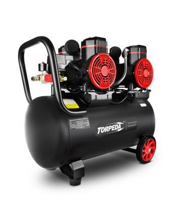 Kompressor ölfrei 2,9 kW Torpeda 50 L