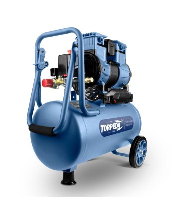 Kompressor ölfrei 1,48 kW Torpeda 24 L