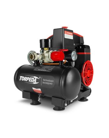 Kompressor ölfrei 0,9 kW Torpeda 3 L