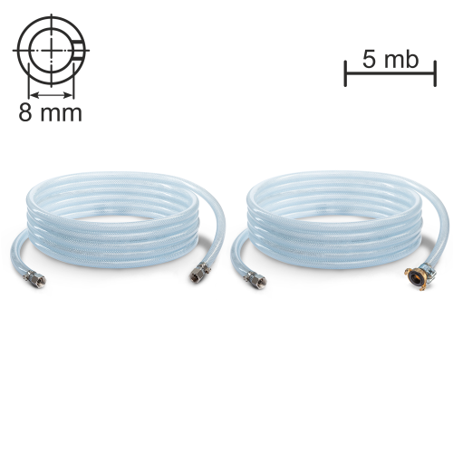 5 MB Reichweite der 8mm-Farbpistole