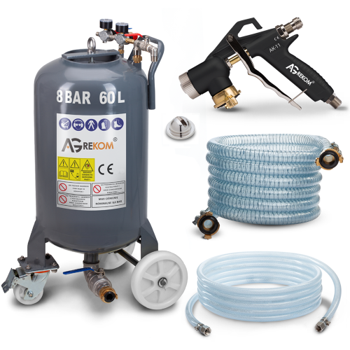 PROFESSIONELLES SPRÜHGERÄT FÜR FEINPUTZ 60 L